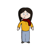 apothekerLAV viral virus heiss krank Sticker