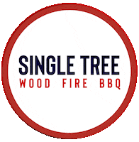 singletreebbq logo bbq coin murfreesboro Sticker