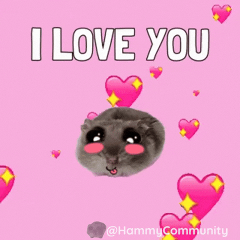 I Love You GIF by Sad Hamster