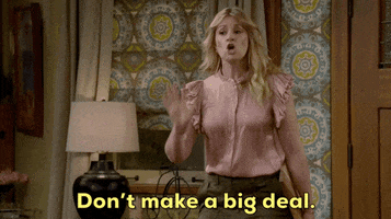 Dont Freak Out Beth Behrs GIF by CBS