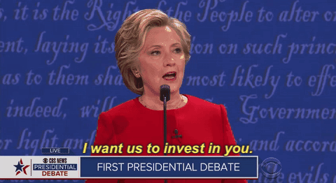 I Want Us To Invest In You Hillary Clinton GIF by Election 2016