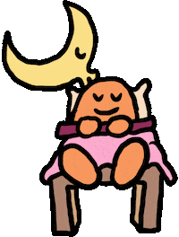 Good Night Kiss Sticker by Ruppert Tellac