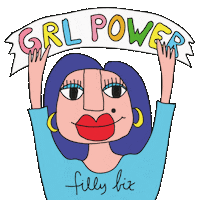 Girl Fashion Sticker by Filly Biz