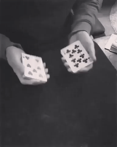 card shuffling GIF