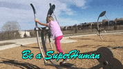 girl exercising GIF by Cowboy Cricket Farms