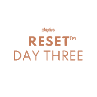 Reset 1 2 3 Go Sticker by Plexus Worldwide