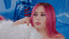 Sad Pink Hair GIF by Crimson Apple
