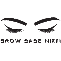 skinnbynikki beauty babe lashes brows Sticker