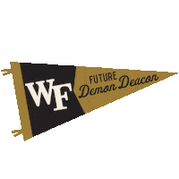 Wake Forest Sticker by Wake Forest University