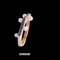 lynshjewelry jewelry ring pearl rings GIF