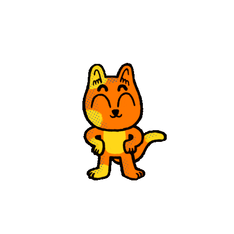Dance Cat Sticker by @gallegoseba