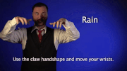 sign language rain GIF by Sign with Robert
