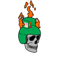 Art Burning Sticker