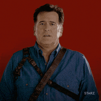 sad season 3 GIF by Ash vs Evil Dead