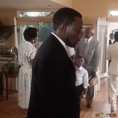 Movie gif. Omar Epps, in character, spins around and snaps his fingers, wincing as if he just blew it.