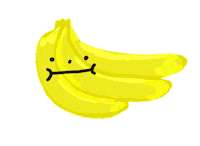 Wink Banana Sticker by eielio
