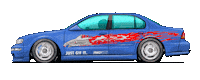 Car Racing Sticker by kneapolitan