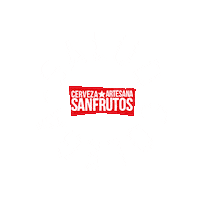 cervezasanfrutos beer cheers cerveza salud Sticker