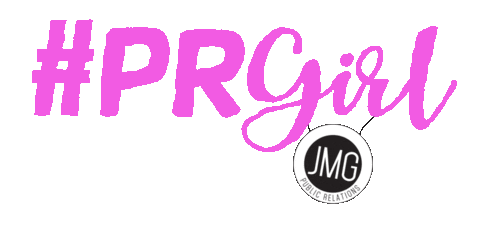 jmgpublicrelations giphyupload publicrelations prgirl jmgpr Sticker