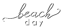 Beach Day Sticker by Bia Anjos