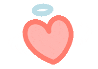 Heart Kiss Sticker by Ai and Aiko
