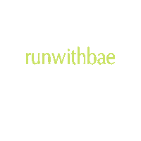 hellabae hellabaerunning hellabae runwithbae Sticker