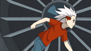 friends running GIF by Cartoon Hangover