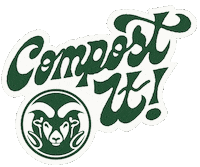 Csu Rams Sustainability Sticker by Colorado State University