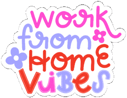 Working Work From Home Sticker