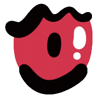 Lip Kiss Sticker by しまみほ