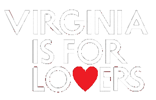 North Carolina Love Sticker by Virginia is for Lovers