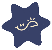 Happy Dark Blue Sticker