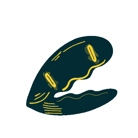 Animation Oyster Sticker by Sprankenstein