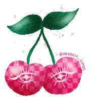 Fashion Cherry Sticker by siposviki