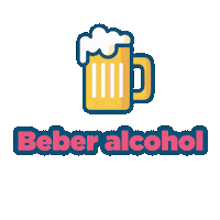 Alcohol Cerveza Sticker by Consejo de la Comunicación