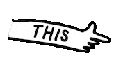 Arrow Hand Sticker
