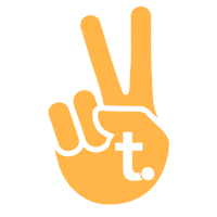 Peace Sticker by Thurman Orthodontics