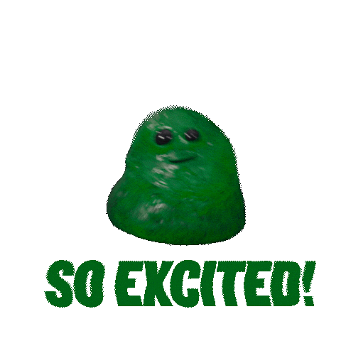 So Excited 3D Sticker by IF Movie