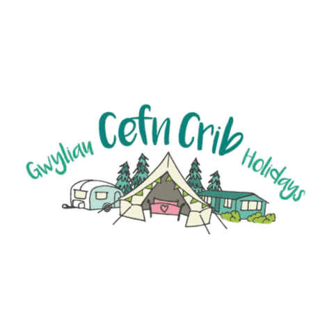 cefncrib cefn crib gwyliau cefn crib dyffryn dyfi aberdovey Sticker