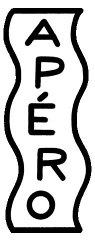 Ravages party beer wine cocktail Sticker