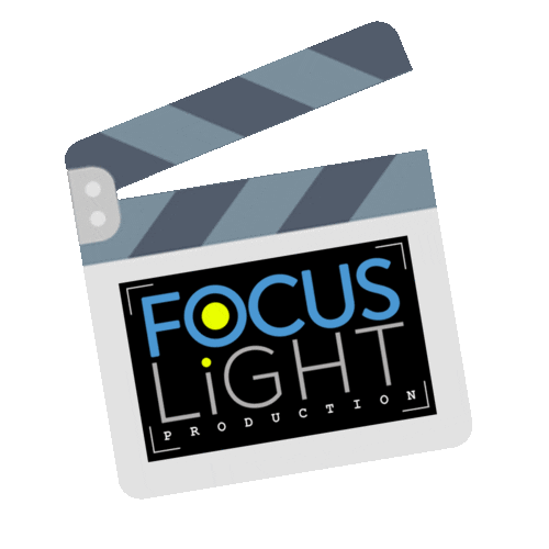 Clapper Sticker by Focuslight Production