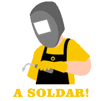 tiendalobato trabajo chispa trabajar soldador Sticker