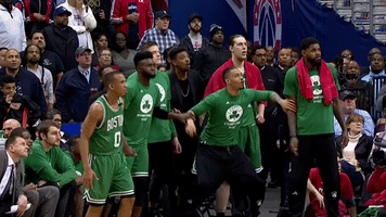 Sport Reaction GIF by Boston Celtics