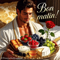 Bon Matin Chocolatine GIF by TresorsDuMonde.ca