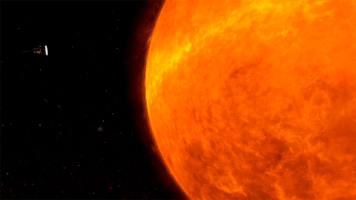 parker solar probe animation GIF by NASA