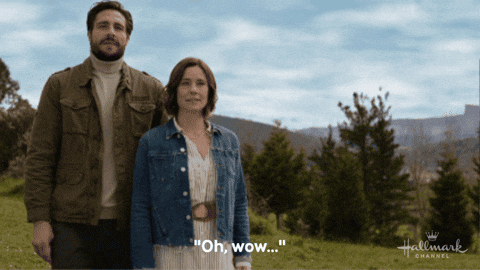 Hallmark Movie Wow GIF by Hallmark Channel