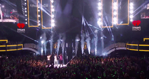 iheartradio music festival usher GIF by iHeartRadio