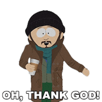 Thank Goodness Gerald Broflovski Sticker by South Park