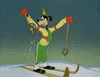 goofy short snow GIF by Disney