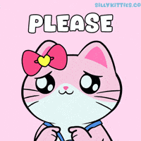 Begging Please Please GIF by Silly Kitties